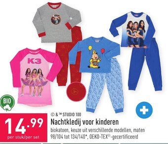 ALDI Nachtkledij voor kinderen aanbieding