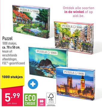 ALDI Puzzel aanbieding