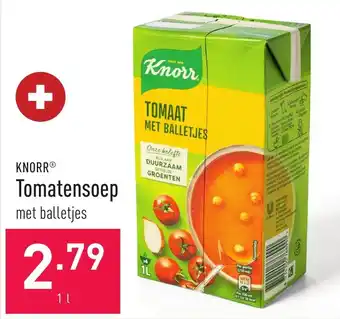 ALDI Knorr tomatensoep 1L aanbieding