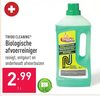 ALDI Twido cleaning biologische afvoerreiniger 1L aanbieding