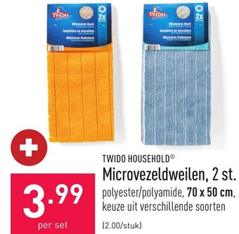 ALDI Twido household microvezeldweilen, 2 st. aanbieding
