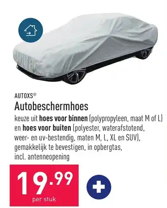 ALDI Autoxs autobeschermhoes aanbieding