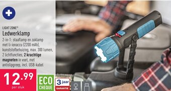 ALDI Light zone ledwerklamp aanbieding