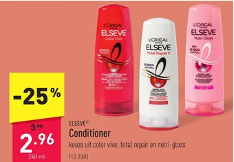 ALDI Elseve conditioner 240ml aanbieding