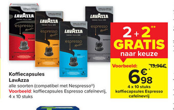 Koffiecapsules lavazza