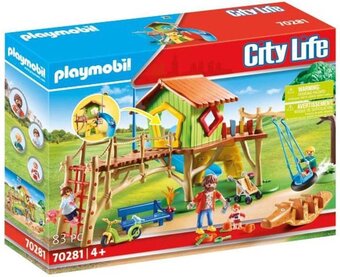 Bol.com Playmobil city life avontuurlijke speeltuin - 70281 aanbieding