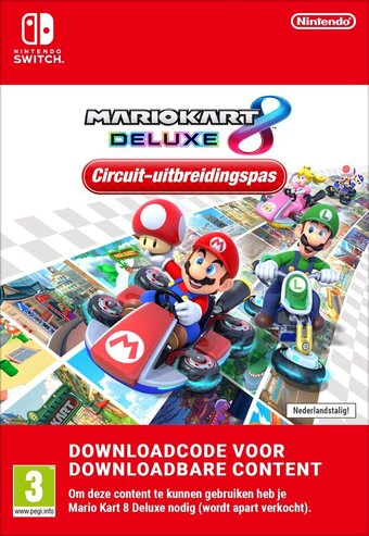 Bol.com Mario kart 8 deluxe - circuit-uitbreidingspas - game uitbreiding - nintendo switch download aanbieding