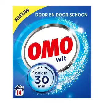 Bol.com Omo waspoeder wit wasmiddel - 6 x 14 wasbeurten - voordeelverpakking aanbieding