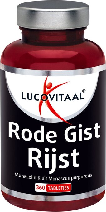 Bol.com Lucovitaal rode gist rijst 360 tabletten aanbieding