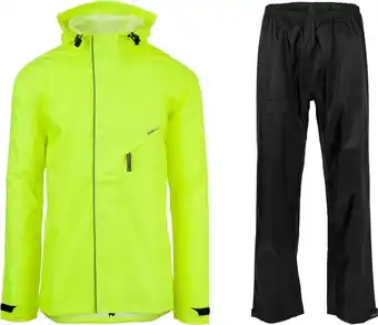 Bol.com Agu passat regenpak - unisex - maat m - geel aanbieding