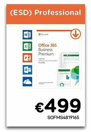 CompuDeals Office 365 business premium aanbieding