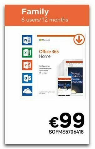 CompuDeals Office 365 home aanbieding