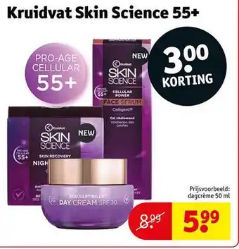 Kruidvat Kruidvat skin science 55+ aanbieding