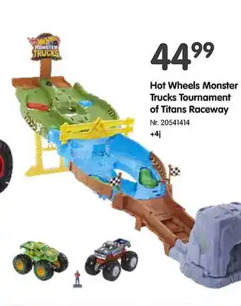 Fun Hot wheels monster trucks tournament of titans raceway aanbieding