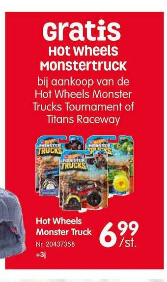 Fun Hot wheels monster truck aanbieding