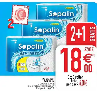 Keukenrol sopalin ultr'absorb