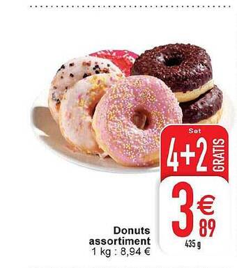 Cora Donuts assortiment aanbieding