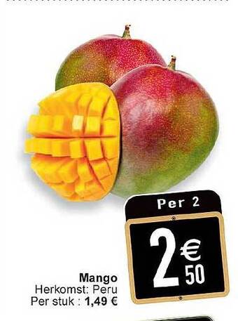 Cora Mango aanbieding