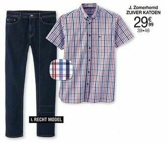 Damart Zomerhemd zuiver katoen aanbieding