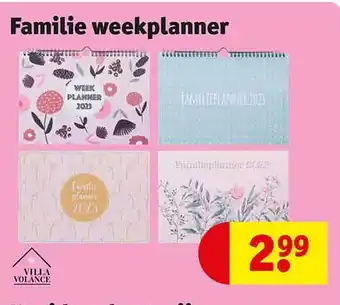 Familie weekplanner