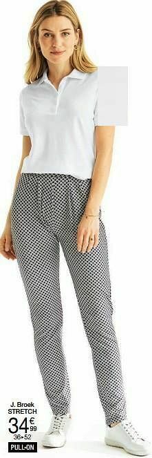 Damart Broek stretch aanbieding