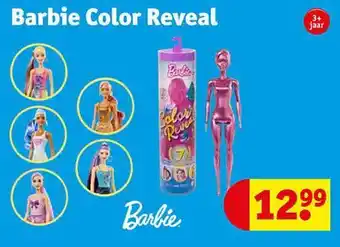 Kruidvat Barbie color reveal aanbieding