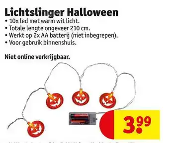 Lichtslinger halloween