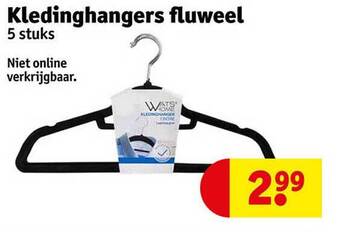 Kledinghangers fluweel