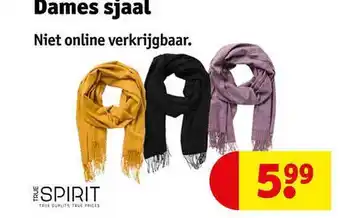 Kruidvat Dames sjaal aanbieding
