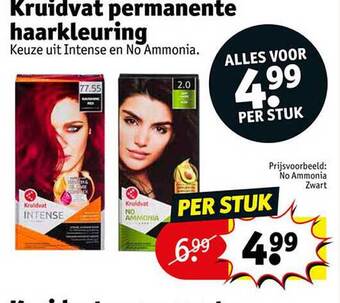Kruidvat Kruidvat permanente haarkleuring aanbieding