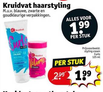 Kruidvat Kruidvat haarstyling aanbieding