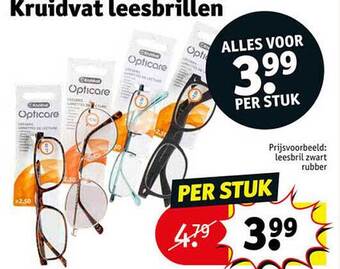 Kruidvat Kruidvat leesbrillen aanbieding