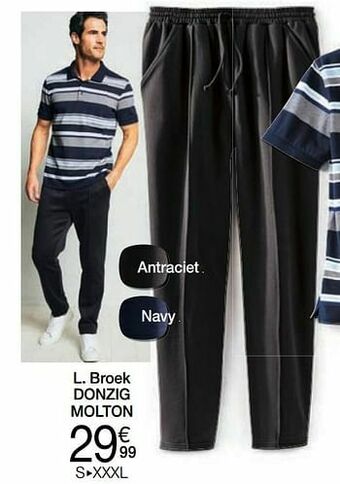 Damart Broek donzig molton aanbieding