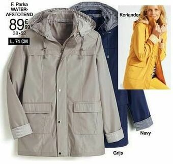 Damart Parka waterafstotend aanbieding