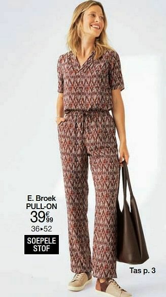 Damart Broek pull-on aanbieding