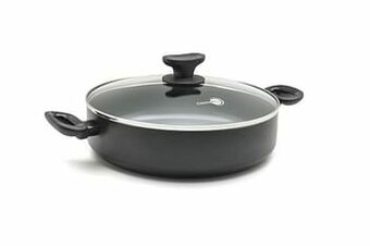 Makro Greenpan Stoofpan Torino 28 cm zwart aanbieding