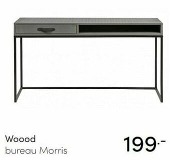 Baby & Tiener Woood bureau morris aanbieding