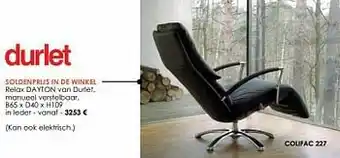 Relax dayton van durlet