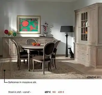 Krea Stoel in stof aanbieding