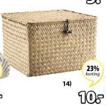 Jysk Alvin Opbergbox aanbieding