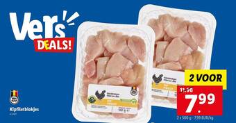 Lidl Kipfiletblokjes aanbieding