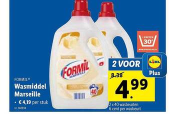 Formil wasmiddel marseille