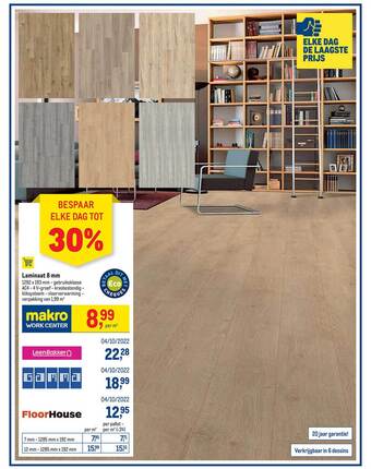 Makro Laminaat 8 mm aanbieding