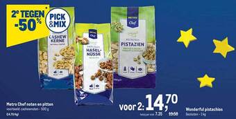 Metro chef noten en pitten