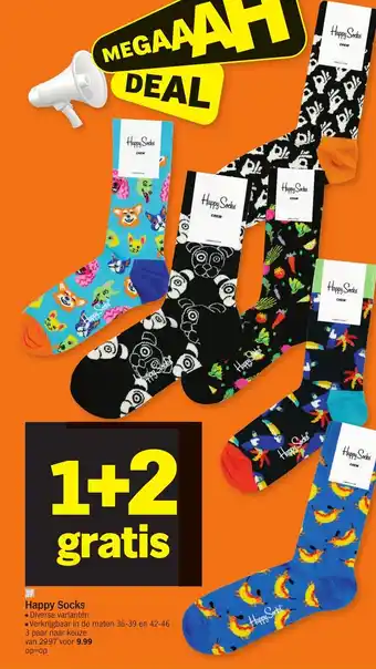 Albert Heijn Happy Socks Diverse Varianten aanbieding