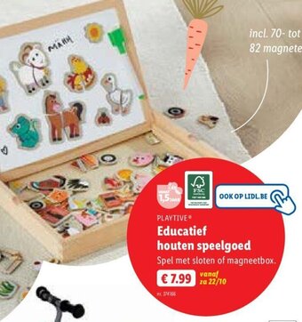 Playtive educatief houten speelgoed