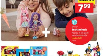 Lidl Mattel enchantimals aanbieding