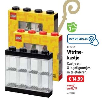 Lidl Lego vitrinekastje aanbieding