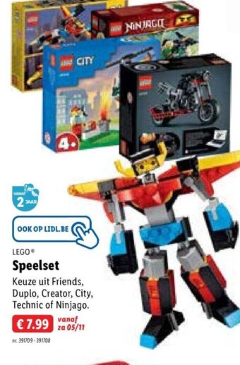 Lidl Lego speelset aanbieding