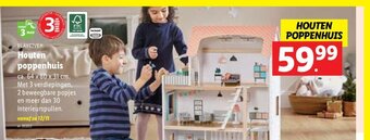 Playtive houten poppenhuis